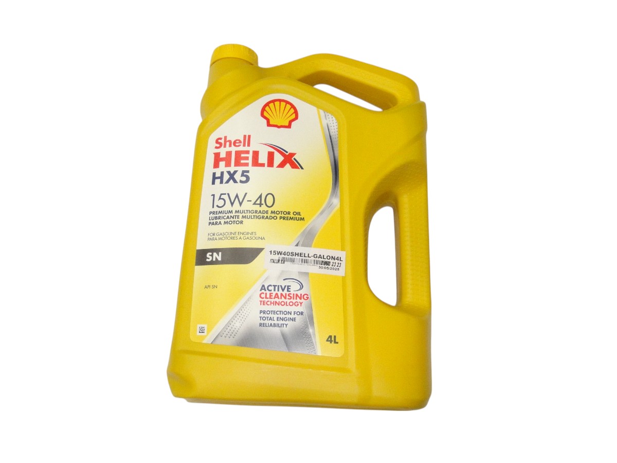ACEITE MOTOR DIESEL 15W40*SHELL GALON 4 LITROS