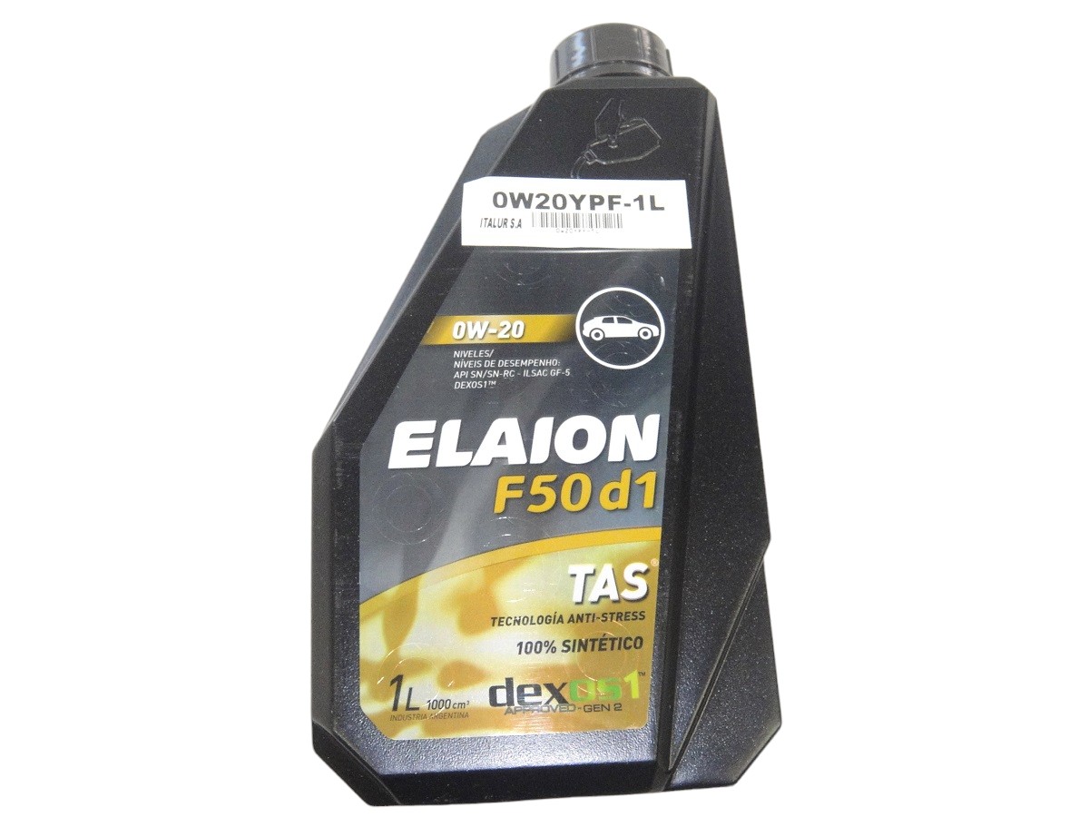 ACEITE MOTOR NAFTA CONCENTRADO YPF GALON 1 LITRO