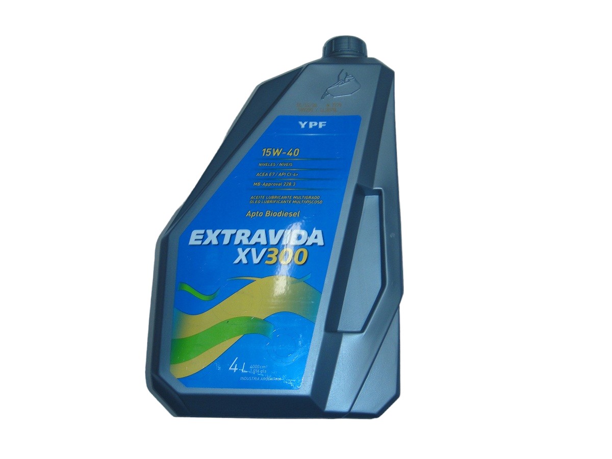 ACEITE MOTOR DIESEL 15W40*YPF GALON 4 LITROS