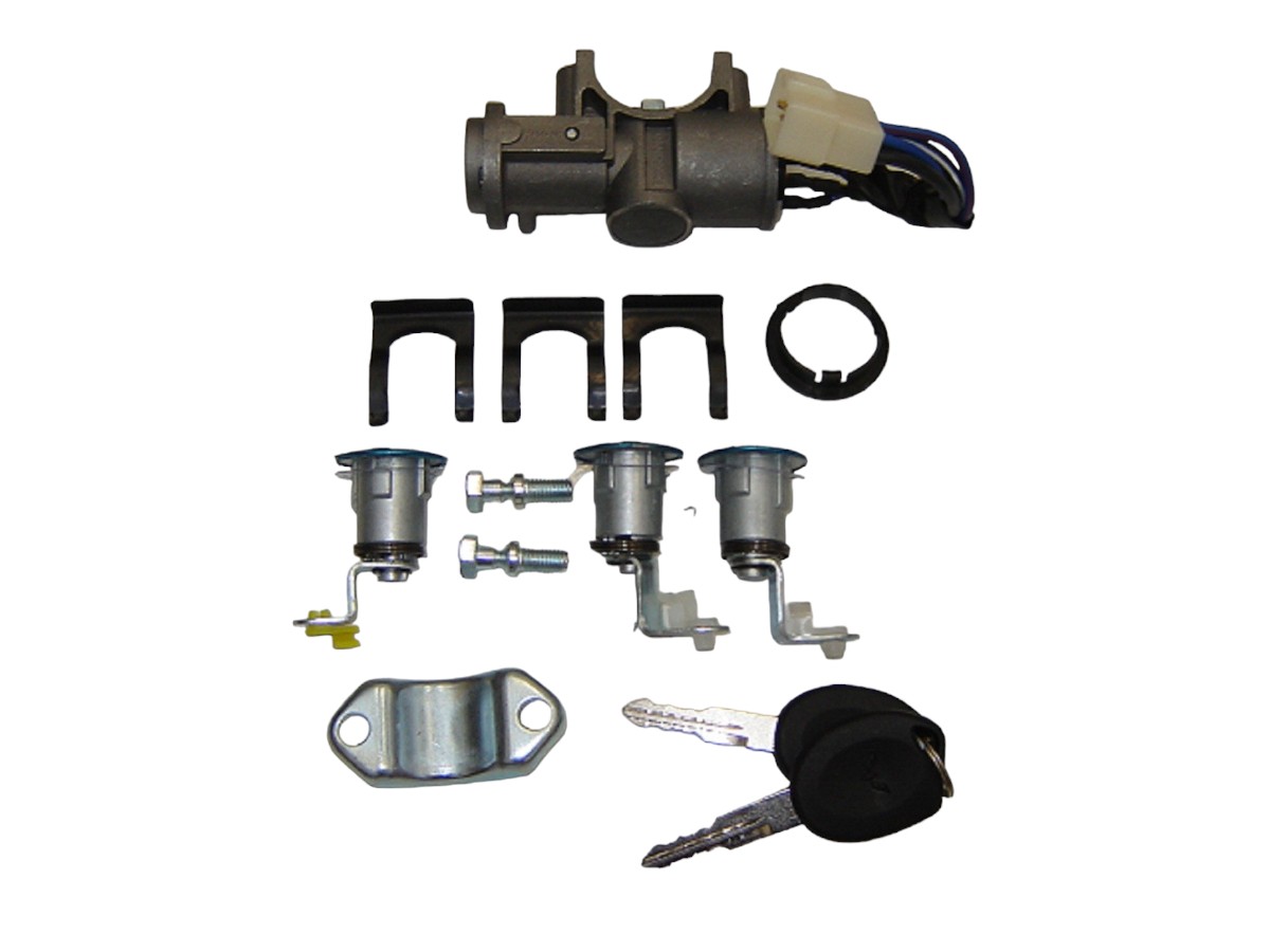CILINDROS CON LLAVES CHEVROLET N300 *JUEGO* (CON CARCAZA)