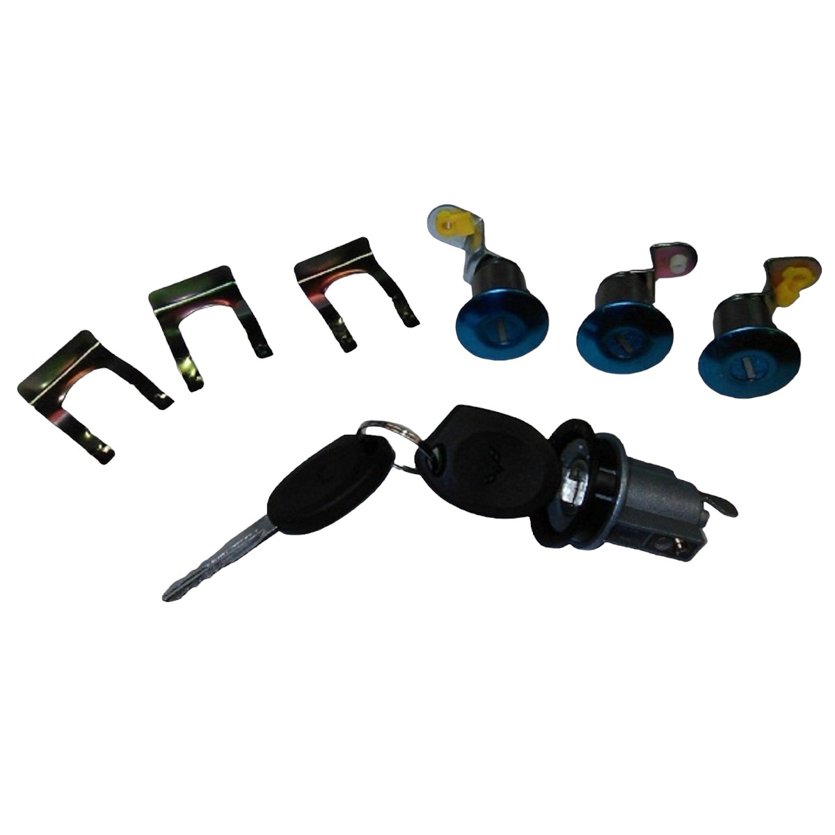 CILINDROS CON LLAVES CHEVROLET N300 (JUEGO)