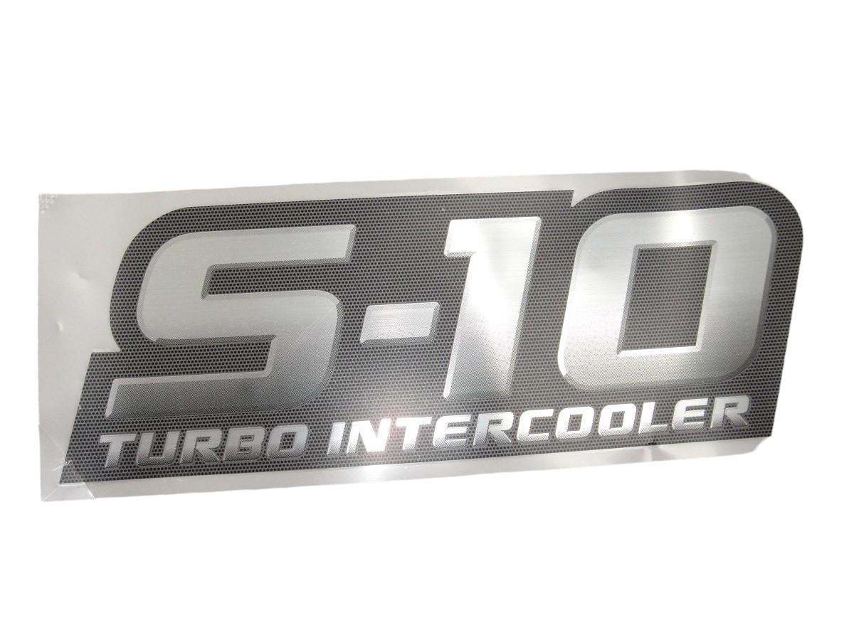 CALCOMANIA “S10 TURBO INTERCOOLER” CHEVROLET S10 2010/2012