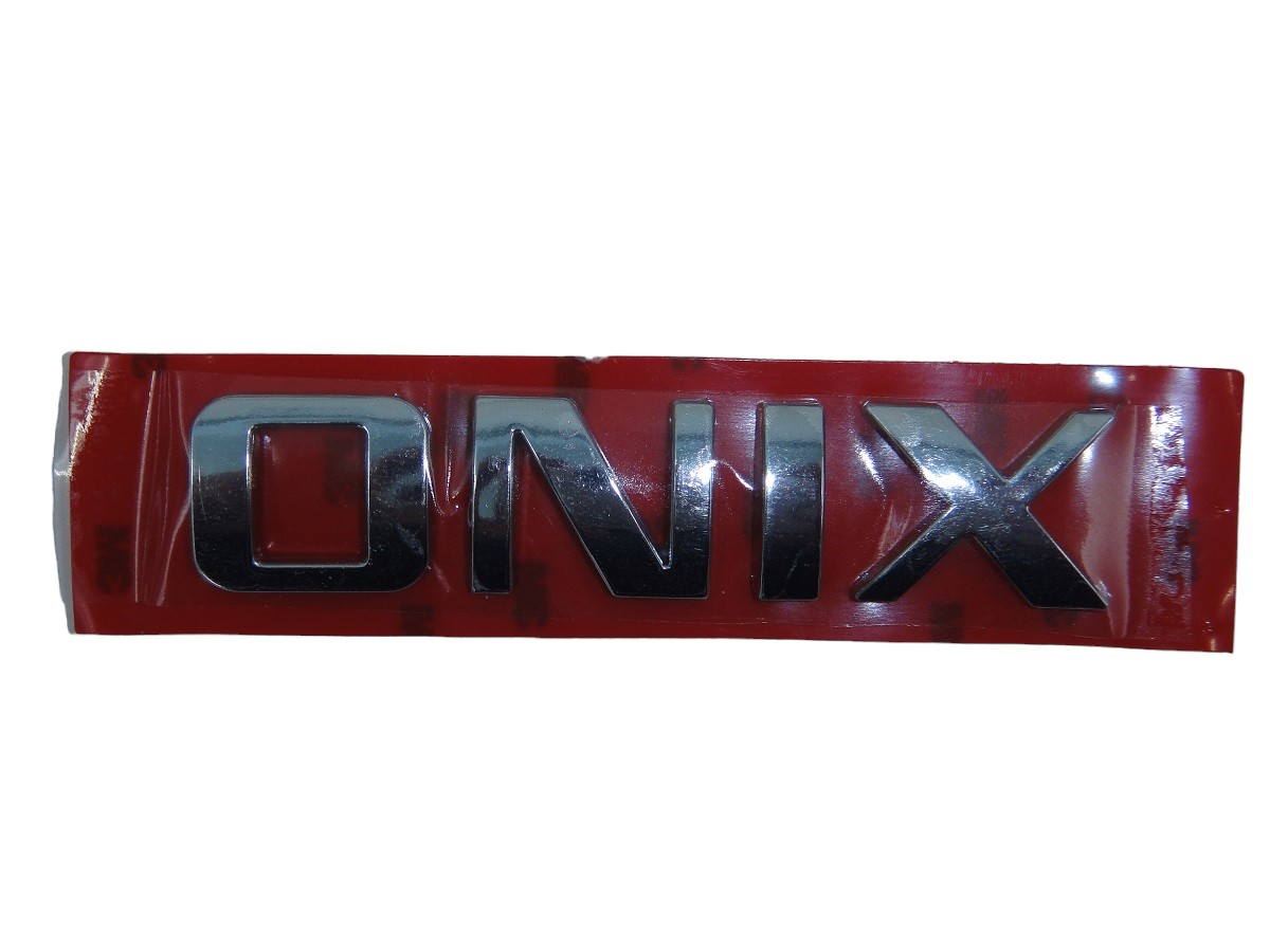 EMBLEMA TAPA TRASERA”ONIX”CHEVROLET ONIX