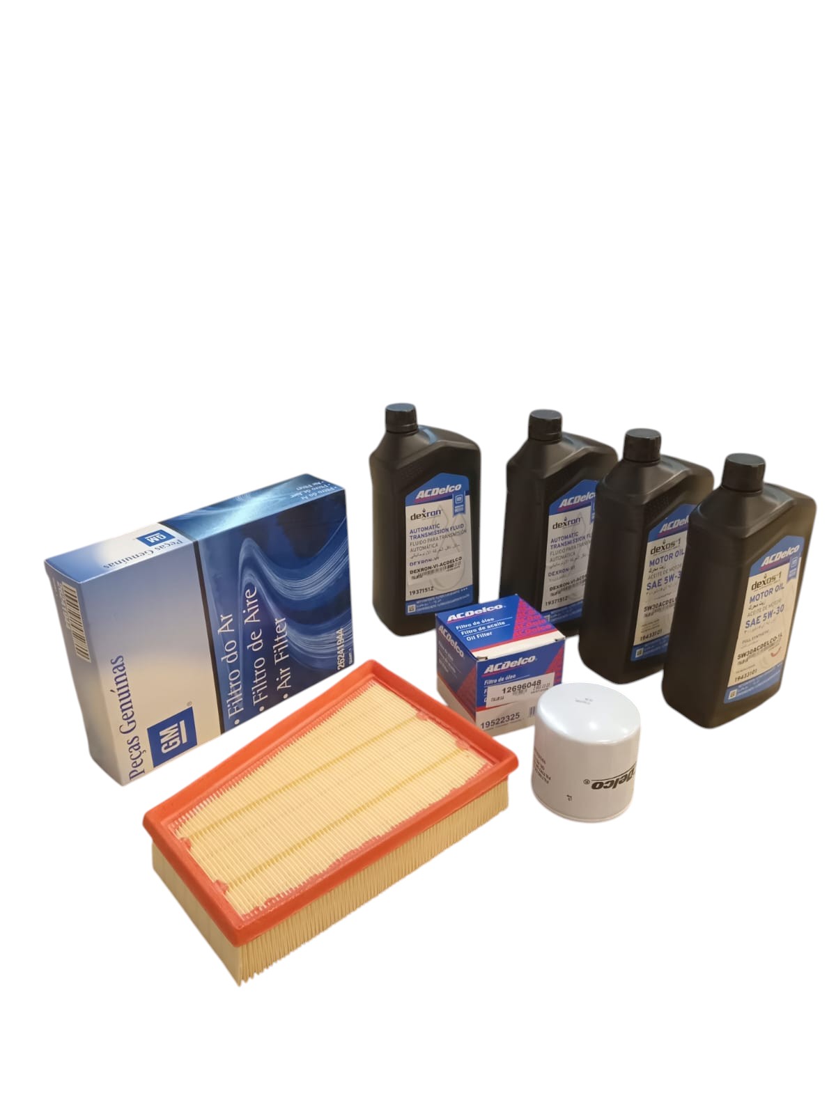 KIT LUBRICANTE Y FILTROS CHEVROLET ONIX 1.2 3C