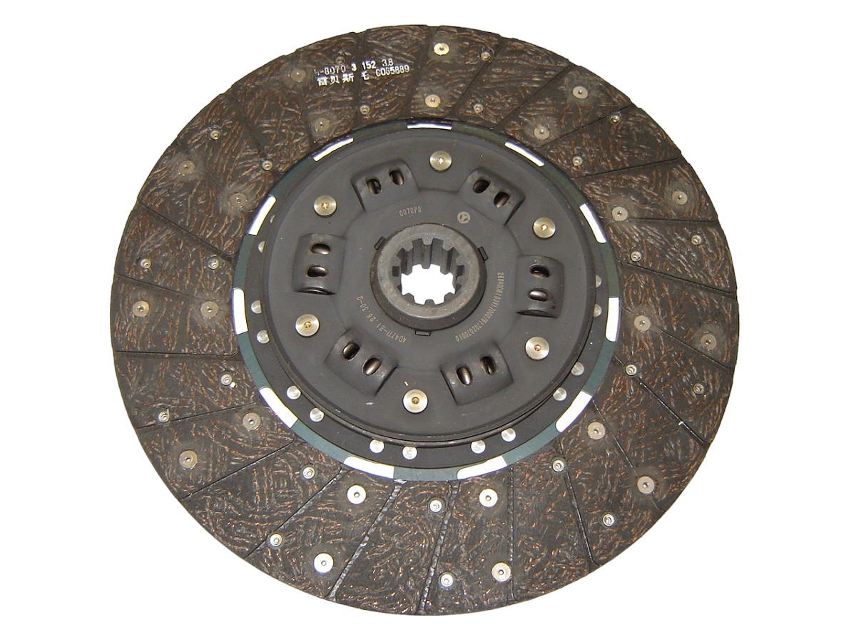DISCO EMBRAGUE JMC 4.7 / JAC 1063 (10 ESTRIAS 350MM)