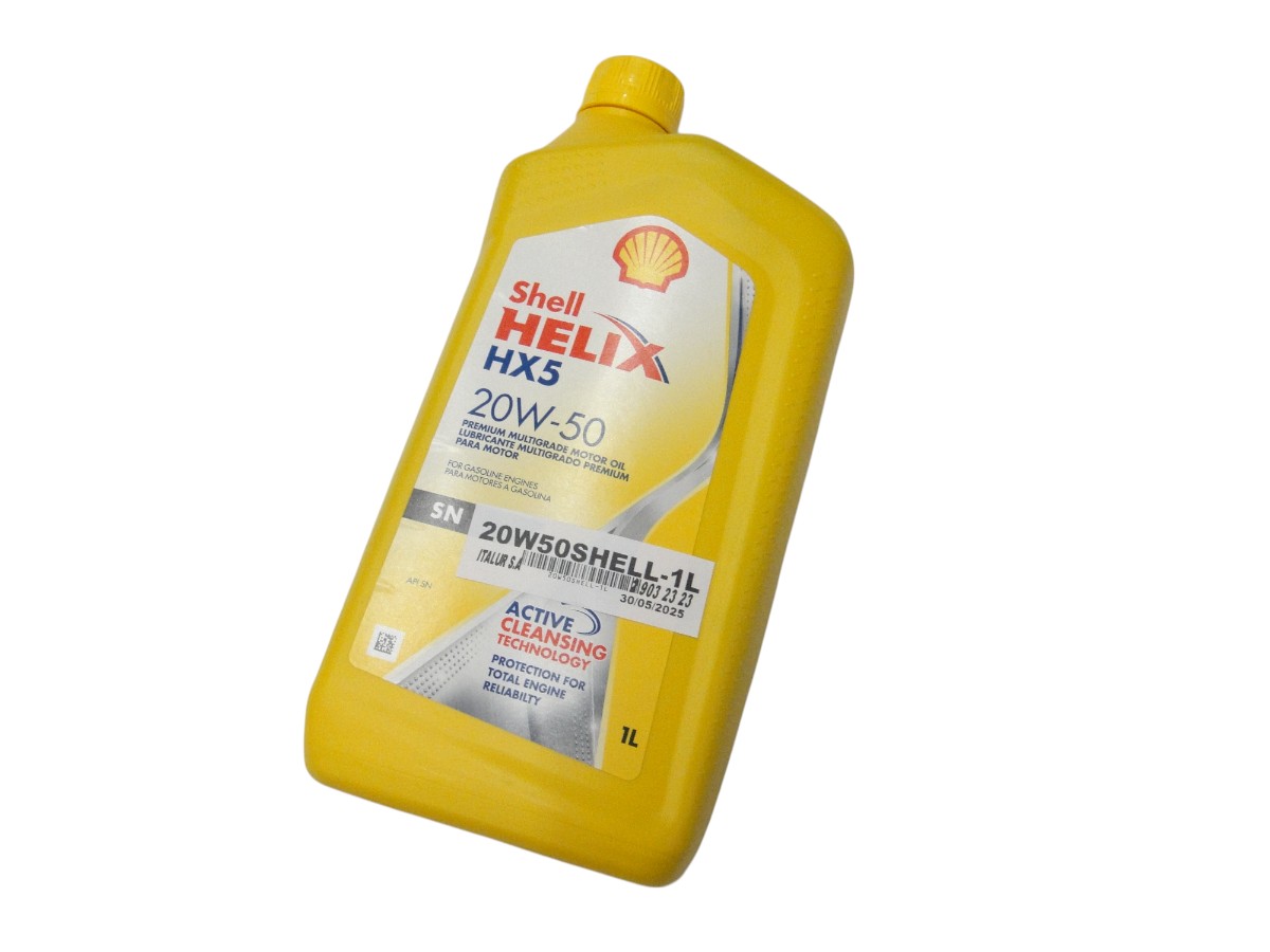 ACEITE MOTOR NAFTA 20W50 SHELL 1 LITRO