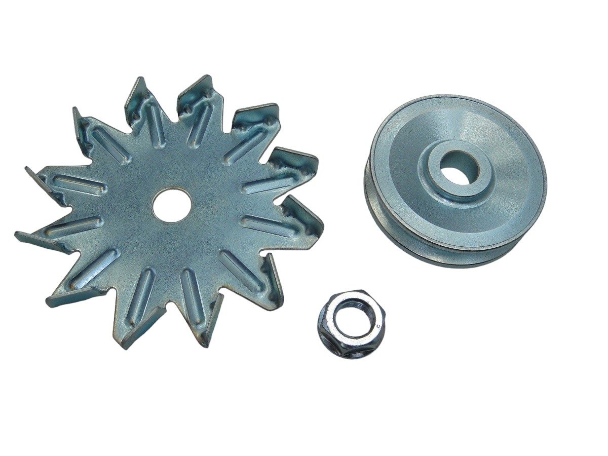POLEA ALTERNADOR CON PALETA ISUZU 4EE1 1.7