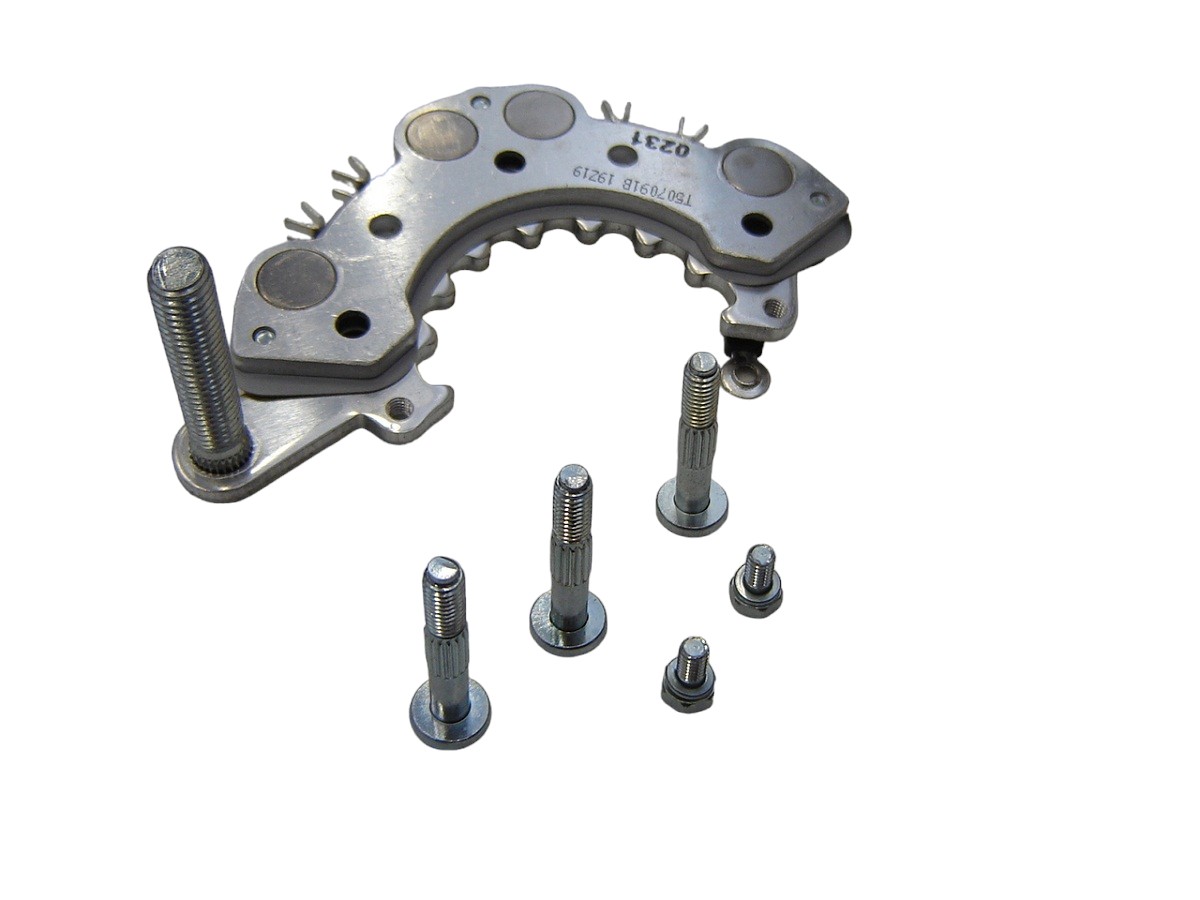 PLAQUETA PORTA DIODOS ALTERNADOR CH D-MAX 3.0TD (IS 4JH1-T)