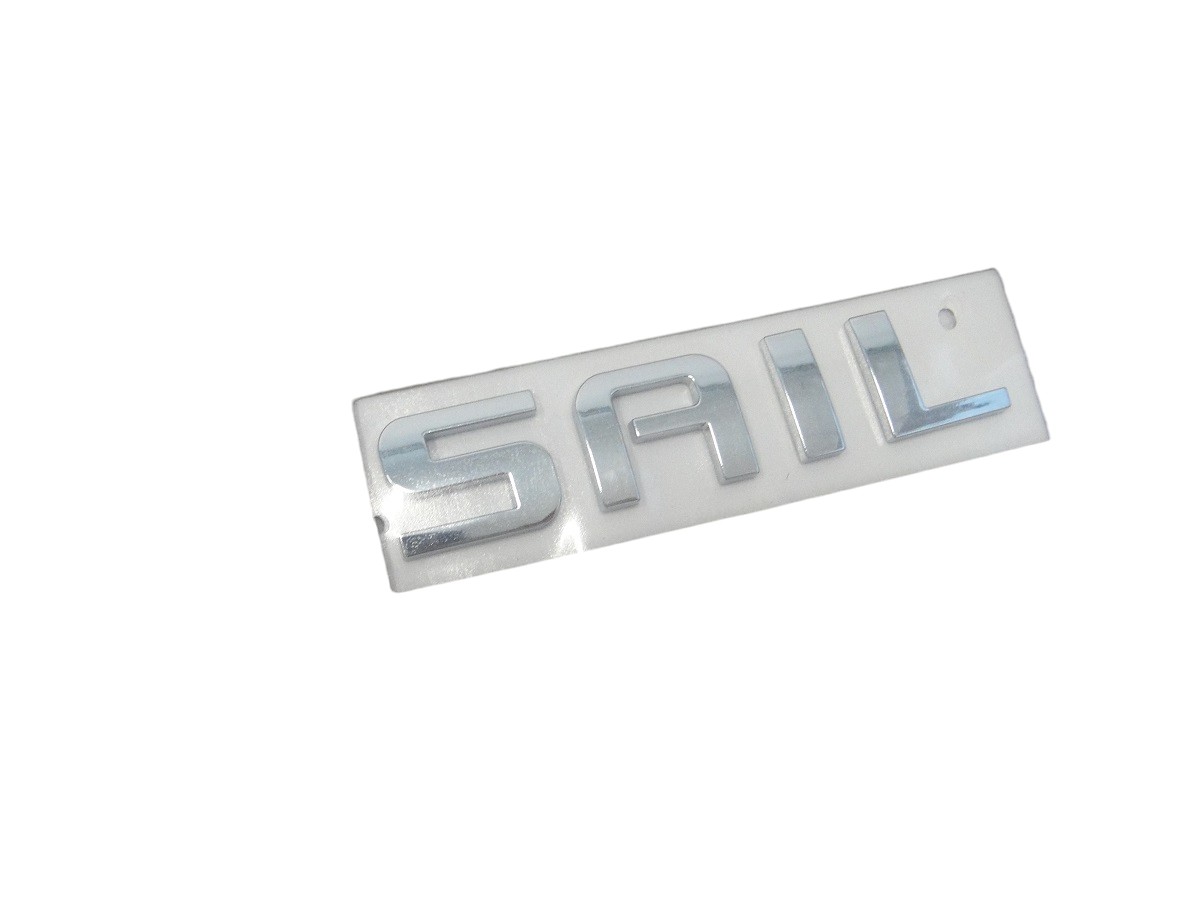 EMBLEMA “SAIL” TAPA BAUL CHEVROLET SAIL
