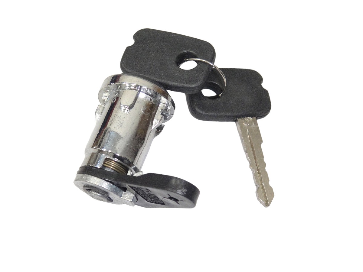 CILINDRO PUERTA IZQUIERDA CHEVETTE CROMADO (CON LLAVE)