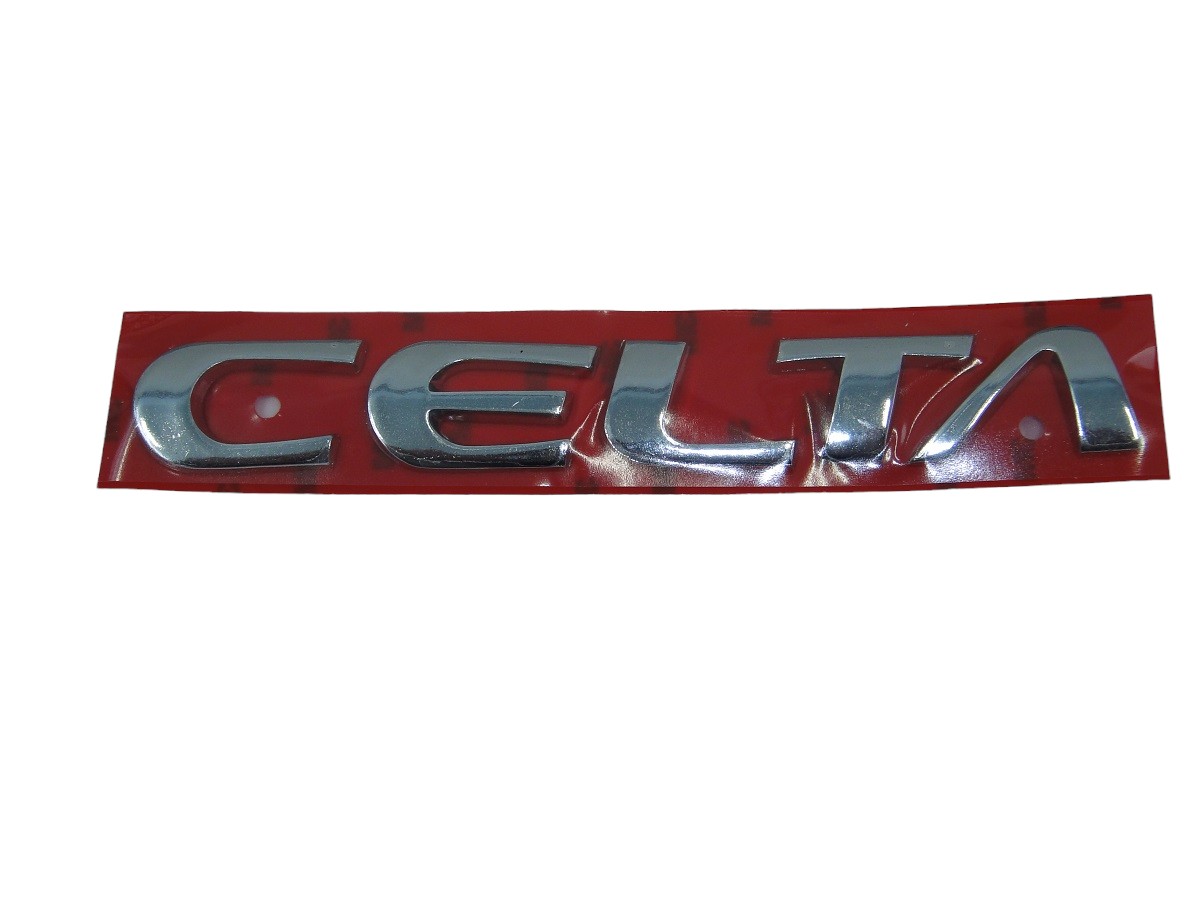 EMBLEMA “CELTA” TAPA TRASERA CHEVROLET CELTA 2001/2006