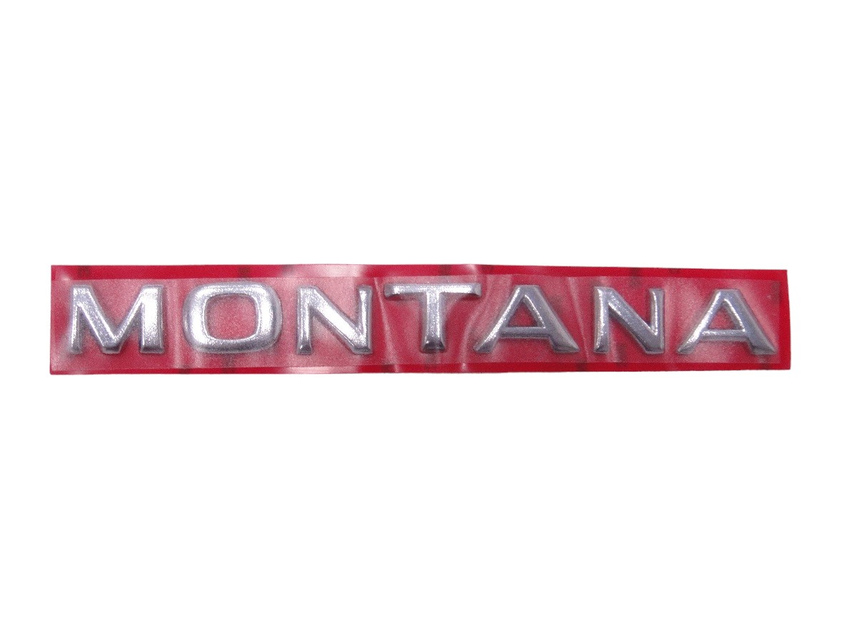 EMBLEMA “MONTANA” PORTON TRASERO CHEVROLET MONTANA 04/10