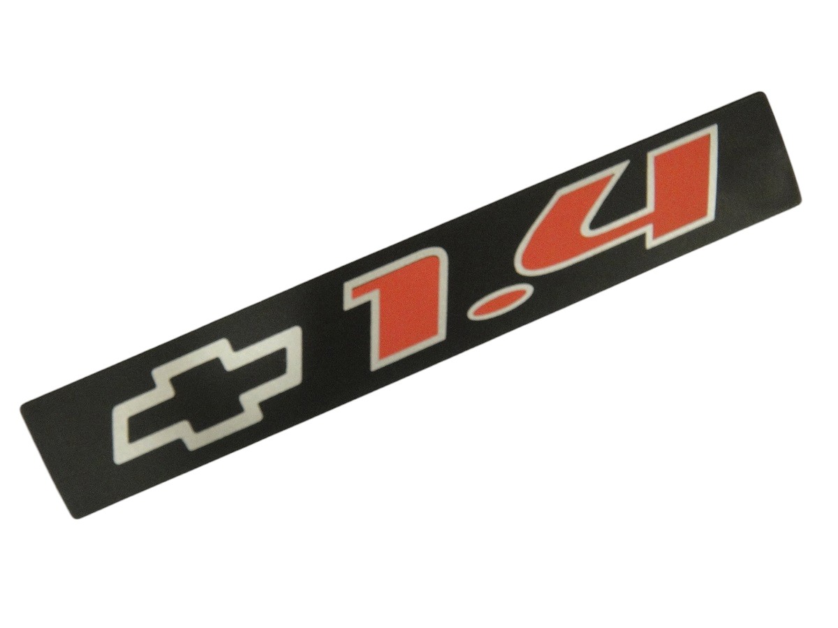 EMBLEMA TAPA VALVULAS CHEVROLET AGILE “1.4”