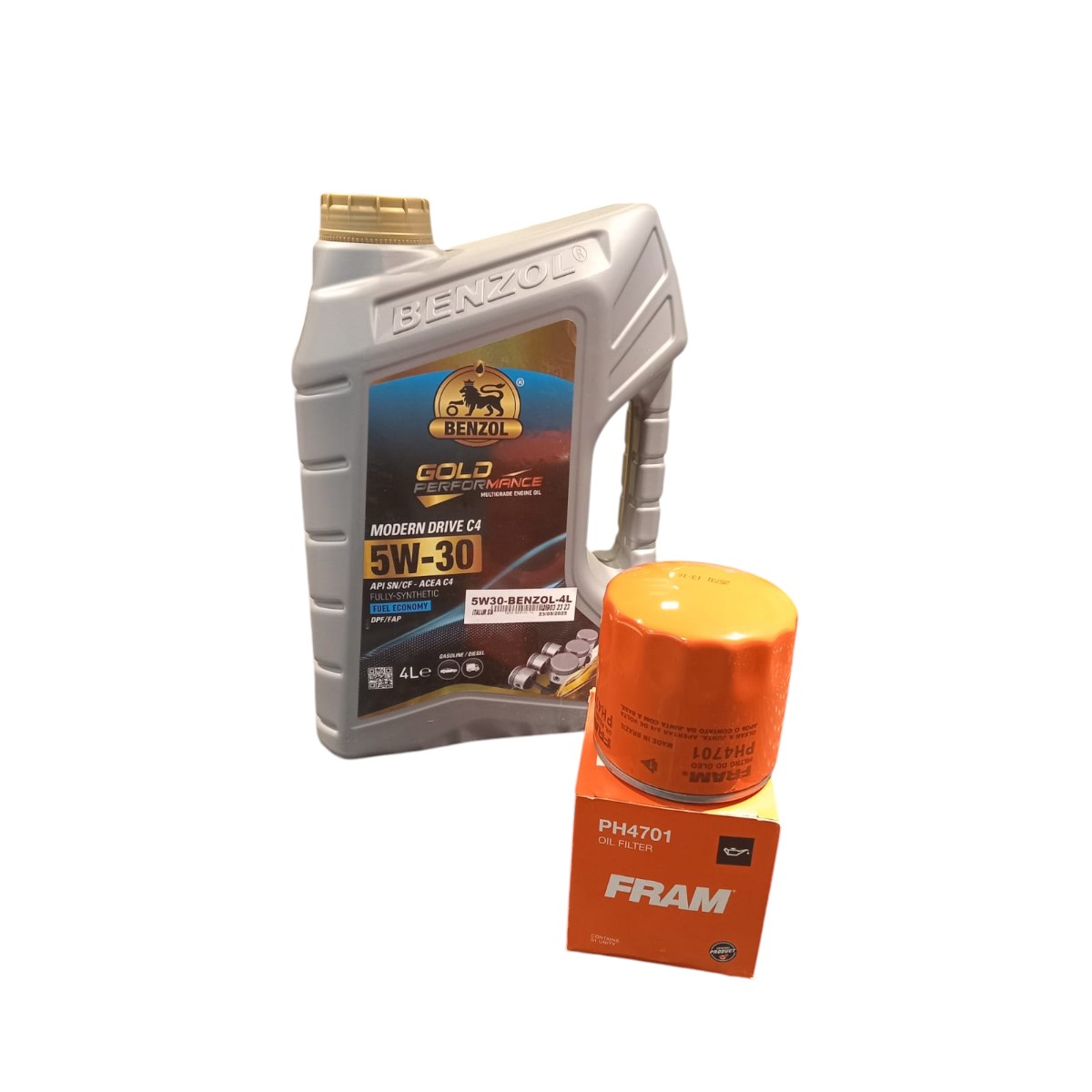 KIT LUBRICANTE Y FILTROS CORSA/CELTA SINTETICO