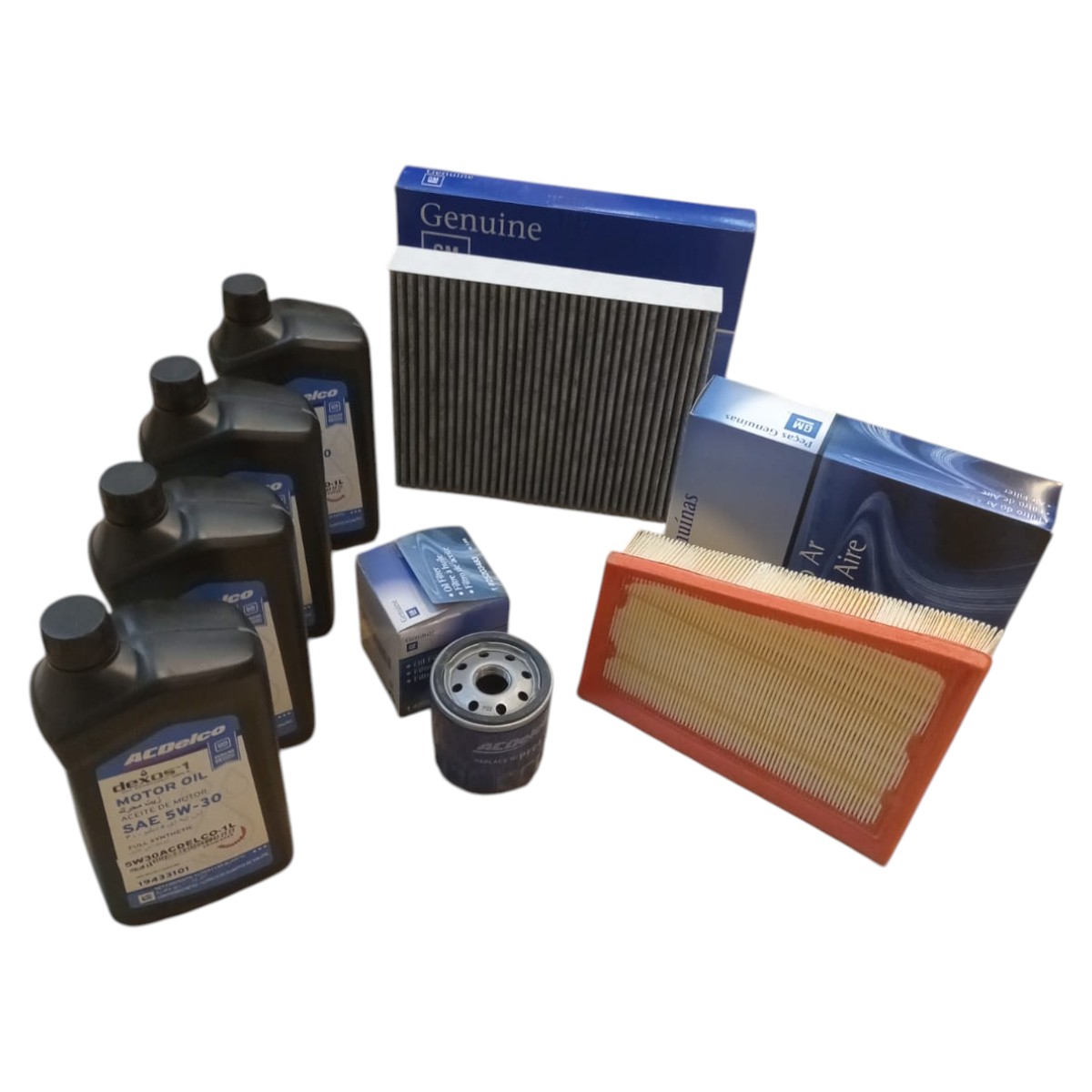 KIT LUBRICANTE Y FILTROS ONIX 1.0 TURBO