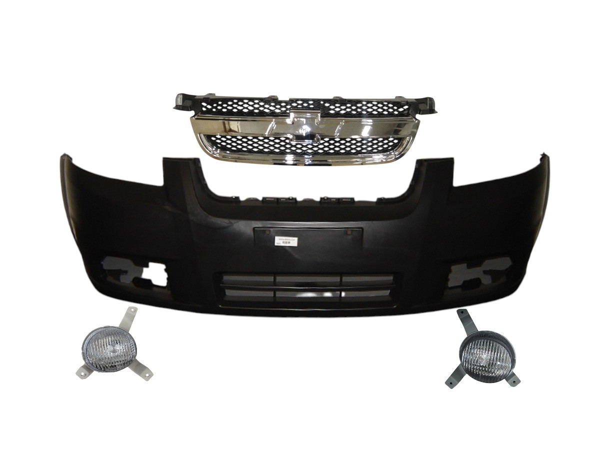 KIT PARAGOLPE DELANTERO CHEVROLET AVEO 1.6 2008/2011 CHINO