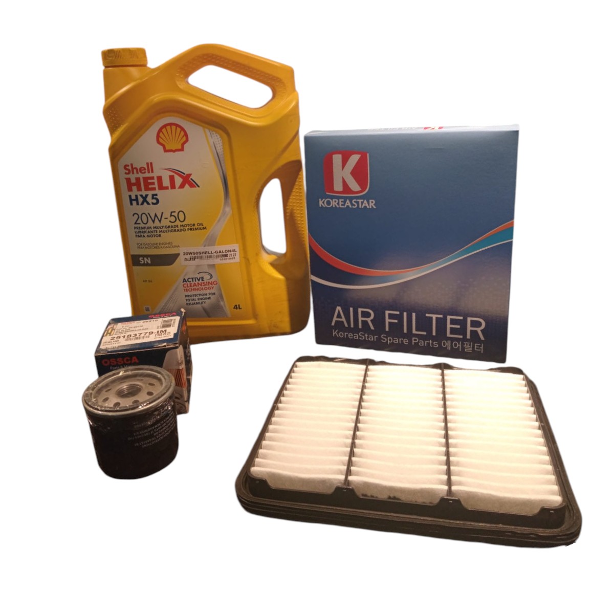 FILTROS Y LUBRICANTE CHEVROLET SPARK 1.0