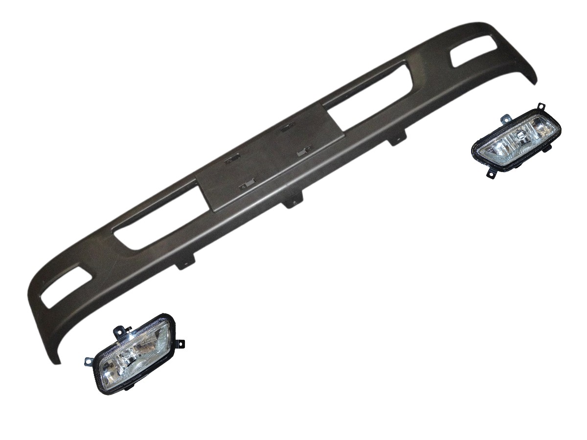 KIT PARAGOLPE Y FAROS CAMINEROS JMC N720 MODELO ANGOSTO