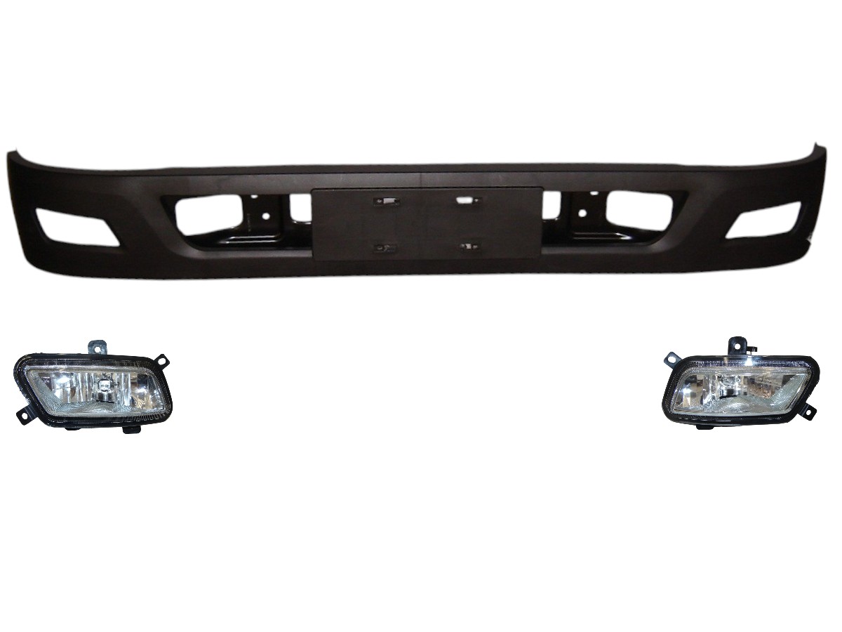 KIT PARAGOLPE Y FAROS CAMINEROS JMC N720 MODELO ANCHO