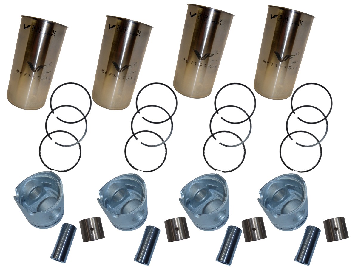 KIT CAMISA/PISTON/PERNO/AROS JMC 2.8 LISO