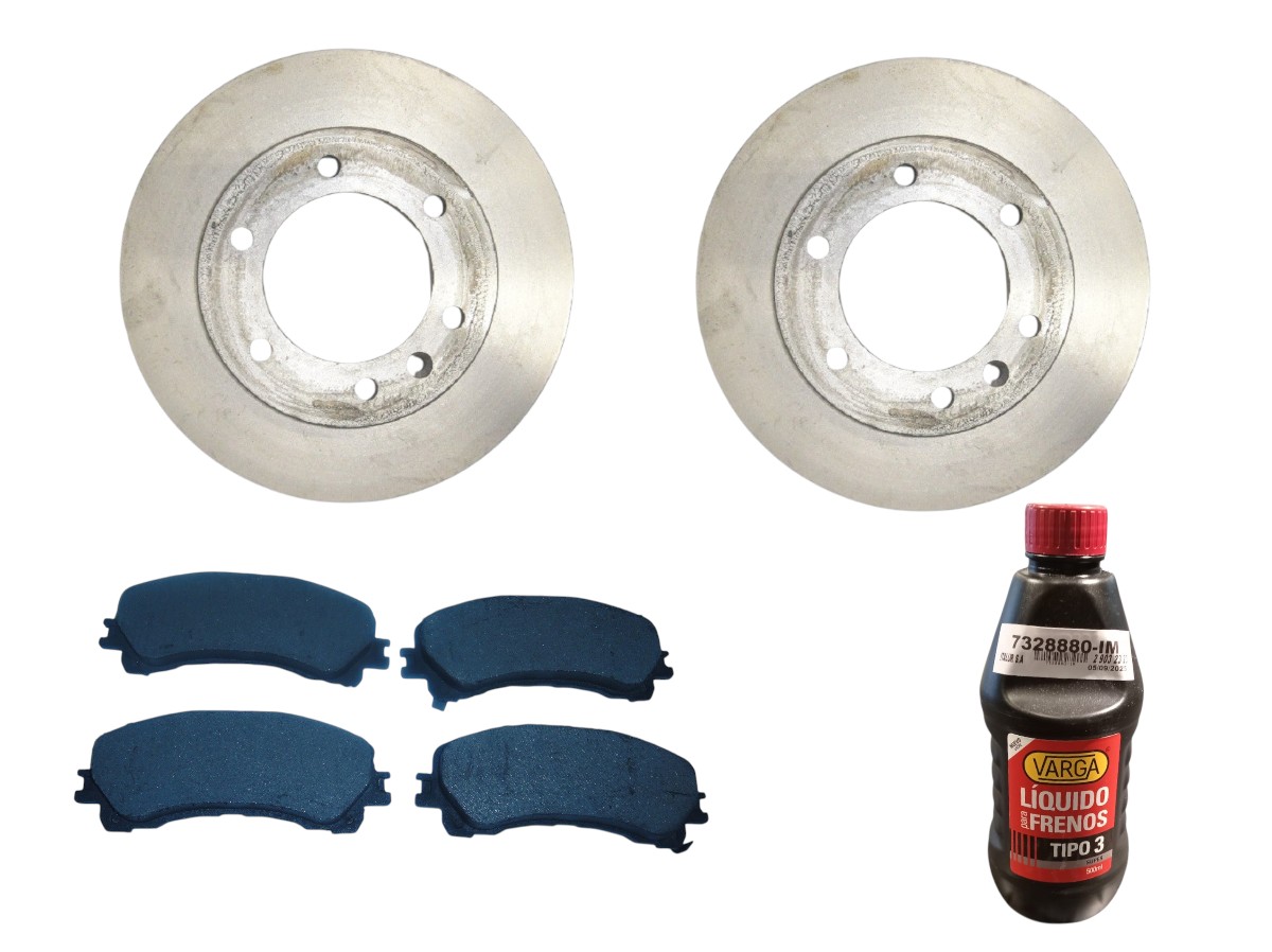 KIT DISCOS PASTILLAS CHEVROLET S10 COLORADO 2017/