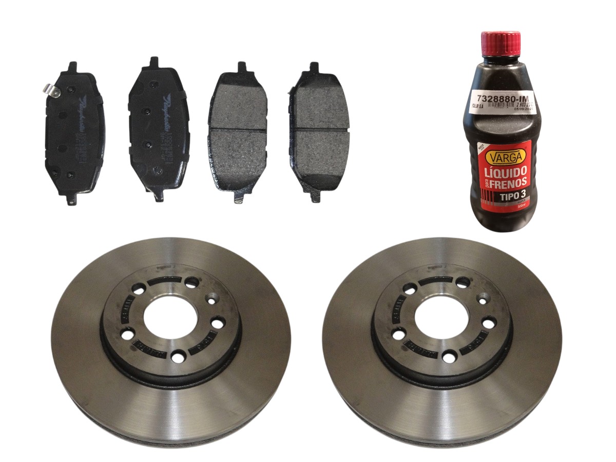 KIT DISCOS DE FRENO DELANTERO CHEVROLET TRACKER 1.2 2021/