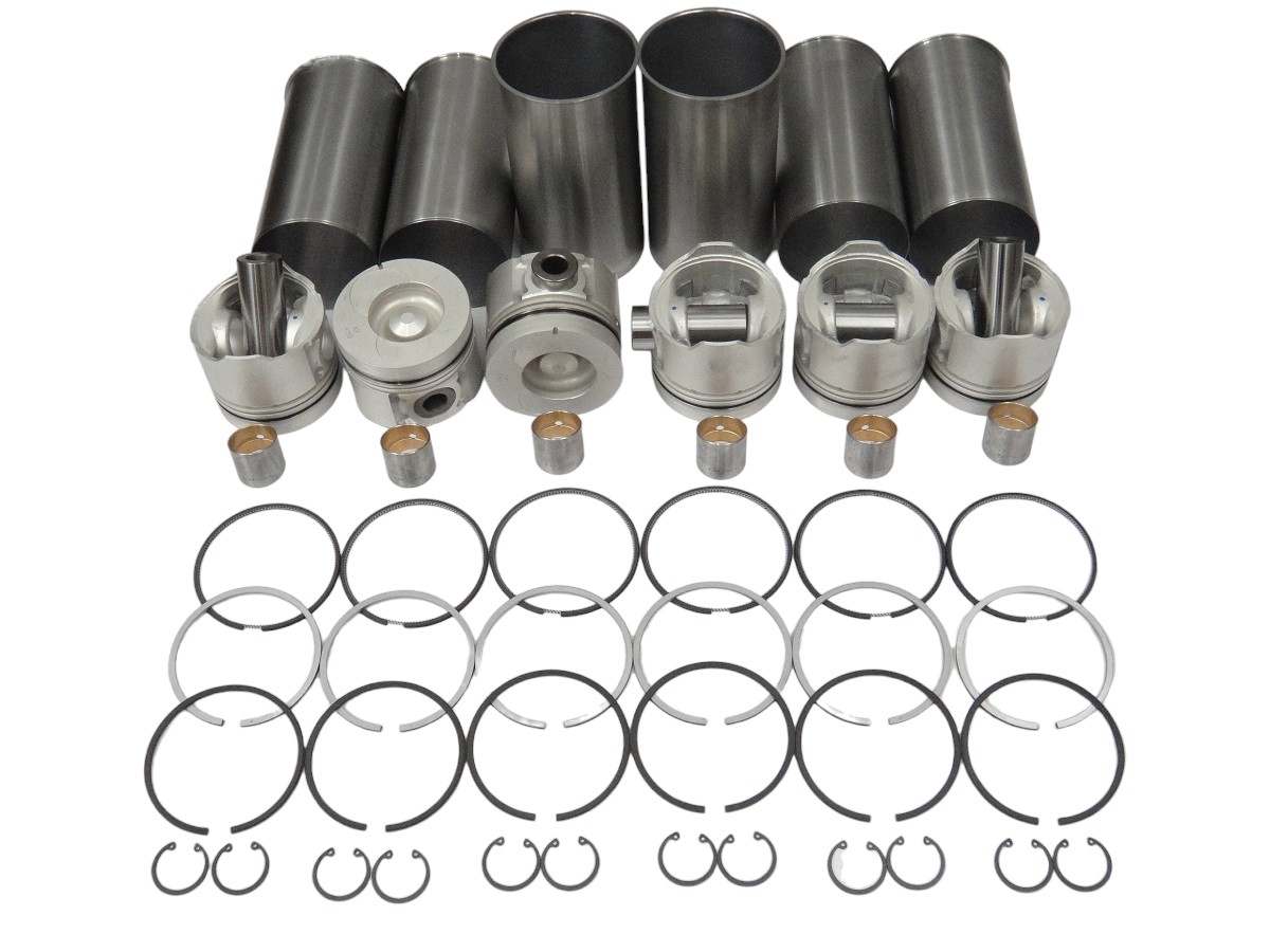 CAMISA/PISTON/PERNO/AROS*IS 6BG1T (CON GALERIA ACEITE) 3 AROS